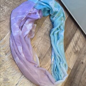 Floral Pastel infinity scarf